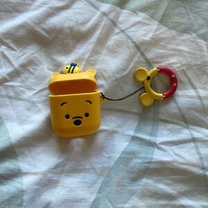 Winnie the Pooh and bee AirPods case